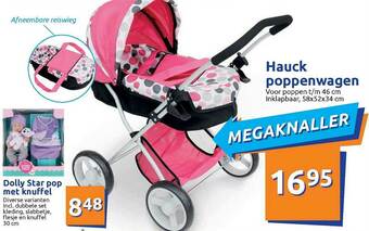 Action Dolly Star Pop Met Knuffel aanbieding
