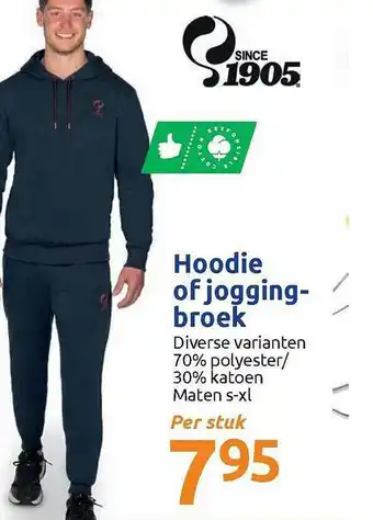 Action Hoodie Of Jogging-broek aanbieding