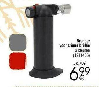 Cora Brander Voor Crème Brûlée aanbieding