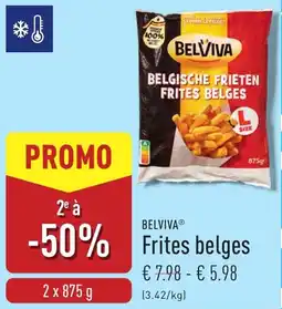 ALDI Belviva frites belges aanbieding