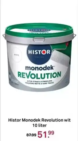 Karwei Histor Monodek Revolution wit aanbieding