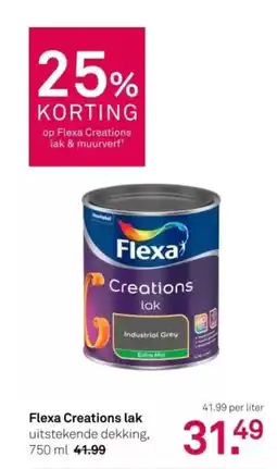 Karwei Flexa creations lak aanbieding