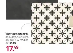 Karwei Vloertegel istanbul aanbieding