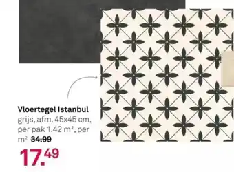 Karwei Vloertegel istanbul aanbieding