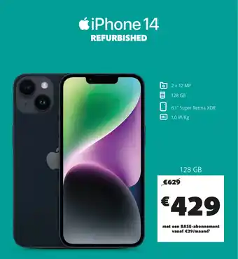 Base iPhone 14 aanbieding