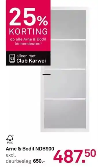 Karwei Arne & Bodil NDB900 aanbieding