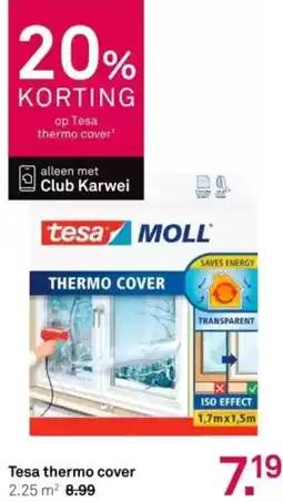 Karwei Tesa thermo cover aanbieding