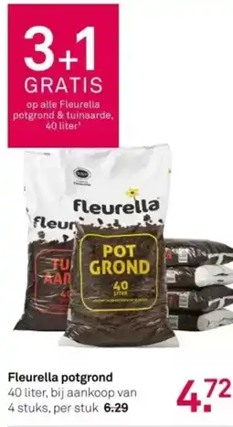 Karwei Fleurella potgrond aanbieding