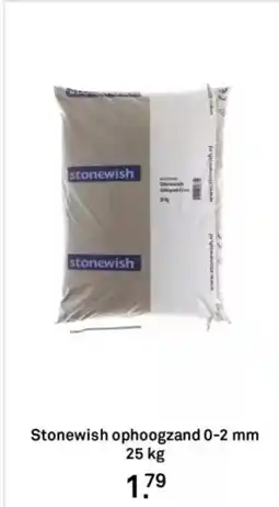 Karwei Stonewish ophoogzand 0-2 mm aanbieding