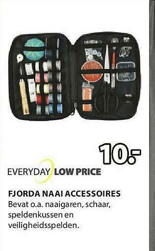 Jysk Fjorda Naai Accessoires aanbieding