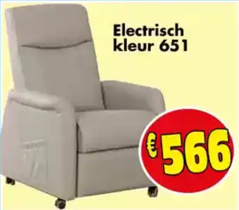 Budget Meubelen Electrisch Kleur 651 aanbieding