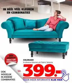 Seats and Sofas Colorado aanbieding