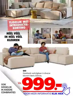 Seats and Sofas Gio aanbieding