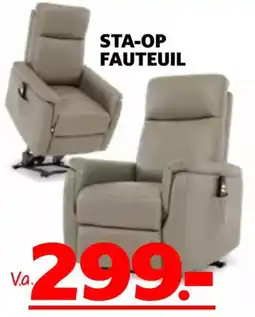 Seats and Sofas Sta op fauteuil aanbieding