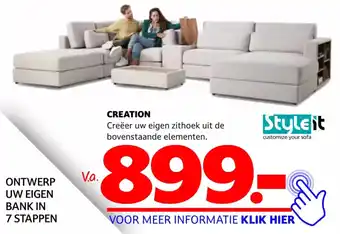 Seats and Sofas Creation aanbieding