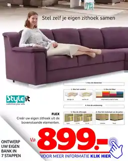 Seats and Sofas Flex aanbieding