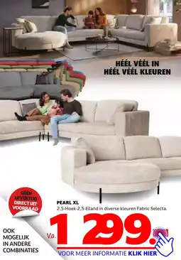 Seats and Sofas Pearl XL aanbieding