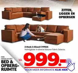 Seats and Sofas 2 Hoek 3-Eiland Cyprus aanbieding