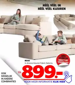 Seats and Sofas Beau aanbieding