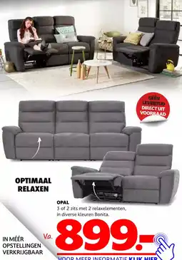 Seats and Sofas Opal aanbieding