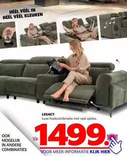 Seats and Sofas Legacy aanbieding