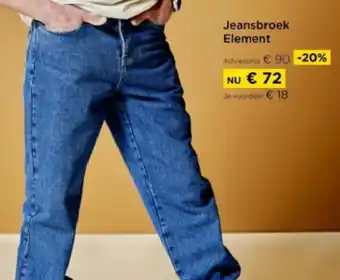 Molecule Jeansbroek Element aanbieding