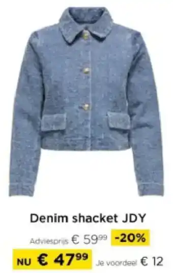 Molecule Denim Shacket JDY aanbieding