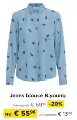 Molecule Jeans Blouse B. Younq aanbieding