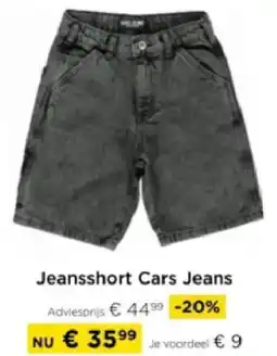 Molecule Jeansshort Cars Jeans aanbieding