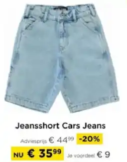 Molecule Jeansshort Cars Jeans aanbieding