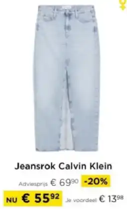 Molecule Jeansrok Calvin Klein aanbieding