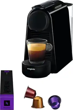 Coolblue Magimix Nespresso Essenza Mini Zwart aanbieding