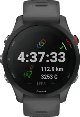 Coolblue Garmin Forerunner 255 Gris Anthracite aanbieding