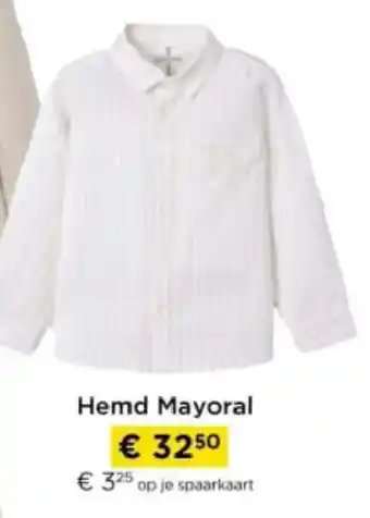 Molecule Hemd Mayoral aanbieding