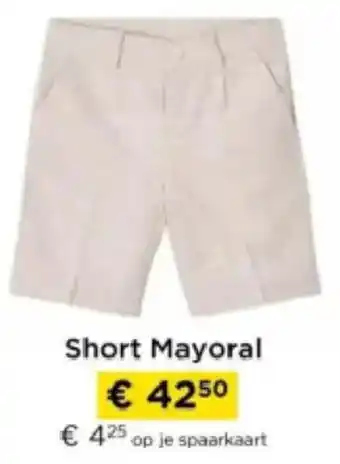 Molecule Short Mayoral aanbieding