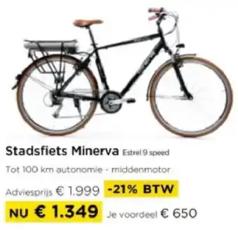 Molecule Stadsfiets Minerva aanbieding