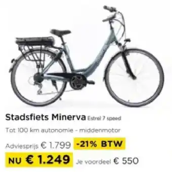 Molecule Stadsfiets Minerva aanbieding