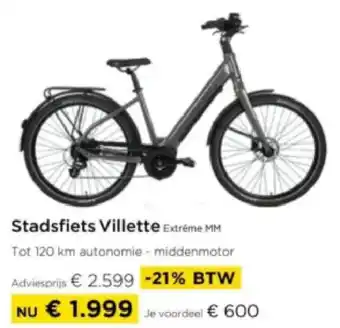 Molecule Stadsfiets Villette aanbieding