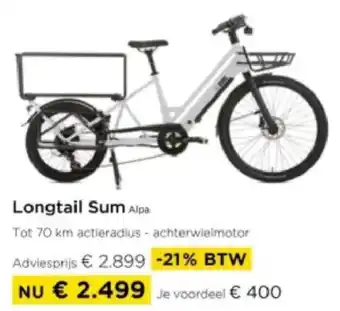 Molecule Longtail Sum Alpa aanbieding