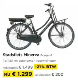 Molecule Stadsfiets Minerva aanbieding