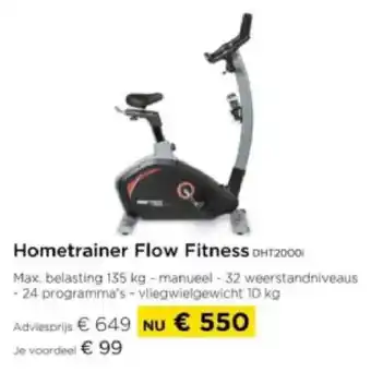 Molecule Hometrainer Flow Fitness DHT20001 aanbieding