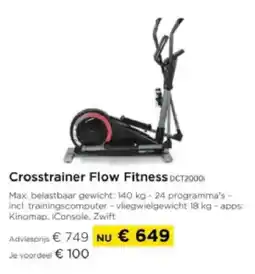 Molecule Crosstrainer Flow Fitness DCT20001 aanbieding