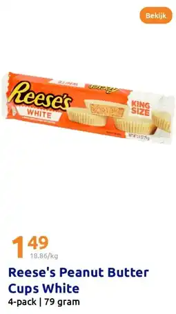 Action Reese's Peanut Butter Cups White aanbieding