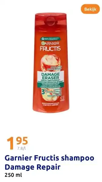 Action Garnier Fructis shampoo Damage Repair aanbieding