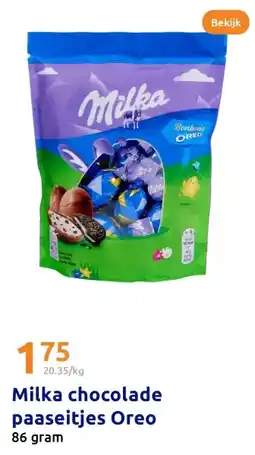 Action Milka chocolade paaseitjes Oreo aanbieding