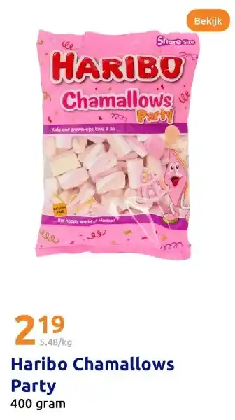 Action Haribo Chamallows Party aanbieding