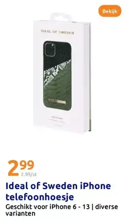 Action Ideal of Sweden iPhone telefoonhoesje aanbieding