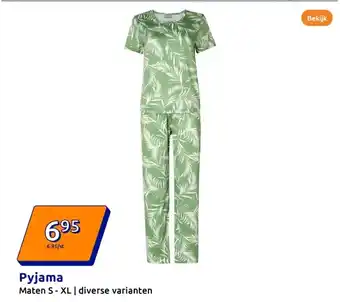 Action Pyjama aanbieding