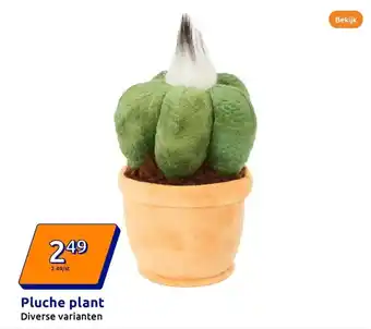 Action Pluche plant aanbieding