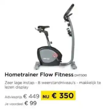 Molecule Hometrainer Flow Fitness DHT500 aanbieding